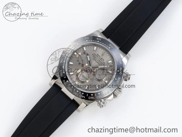 DAYTONA 116519 SS OMF BEST EDITION GRAY DIAL ON OYSTERFLEX STRAP A7750 (SLIM MOVEMENT) Compact 1791