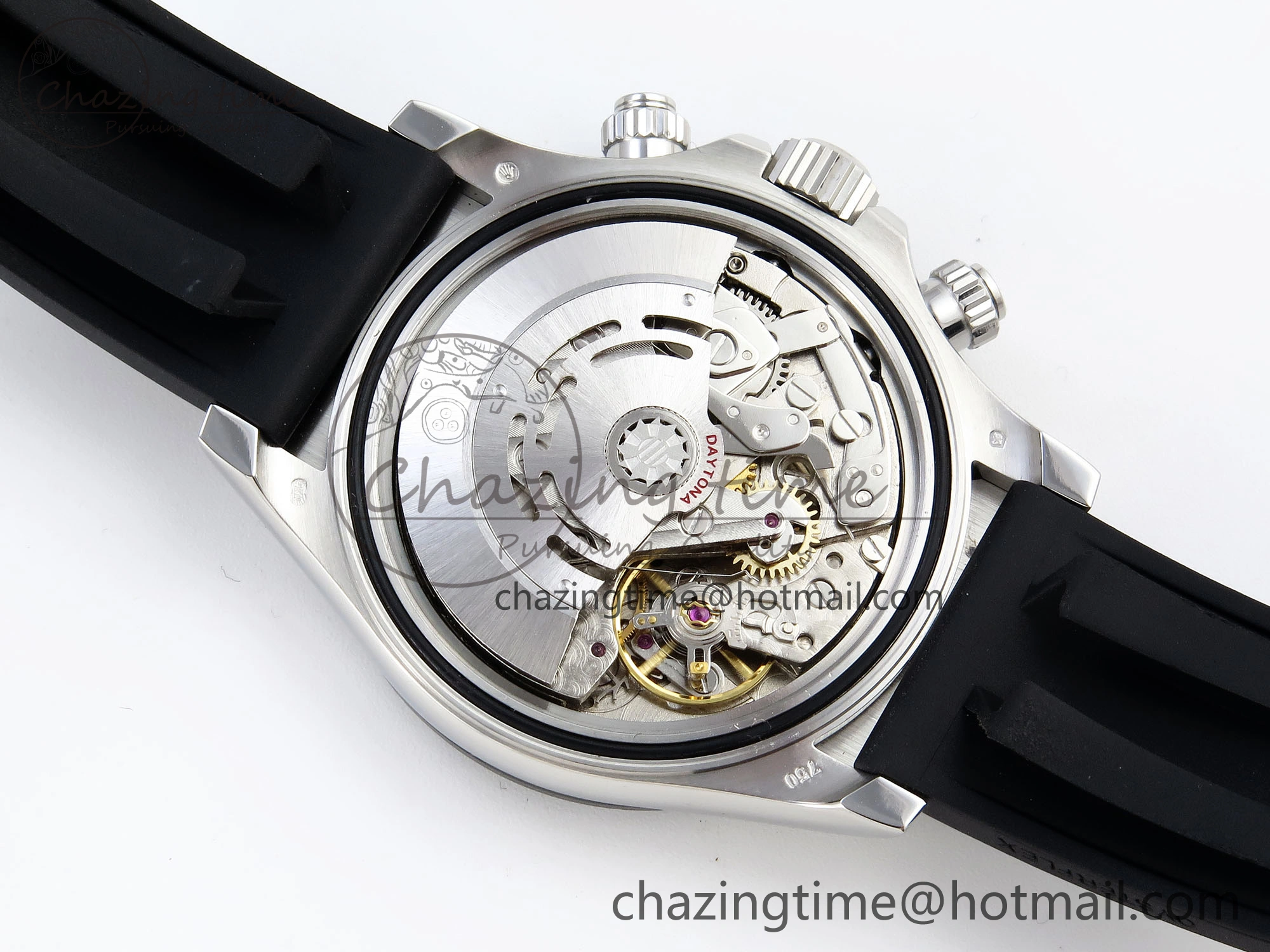 FastDry DAYTONA 116519 SS OMF BEST EDITION GRAY BLACK DIAL ON OYSTERFLEX STRAP A7750 (SLIM MOVEMENT) 1790