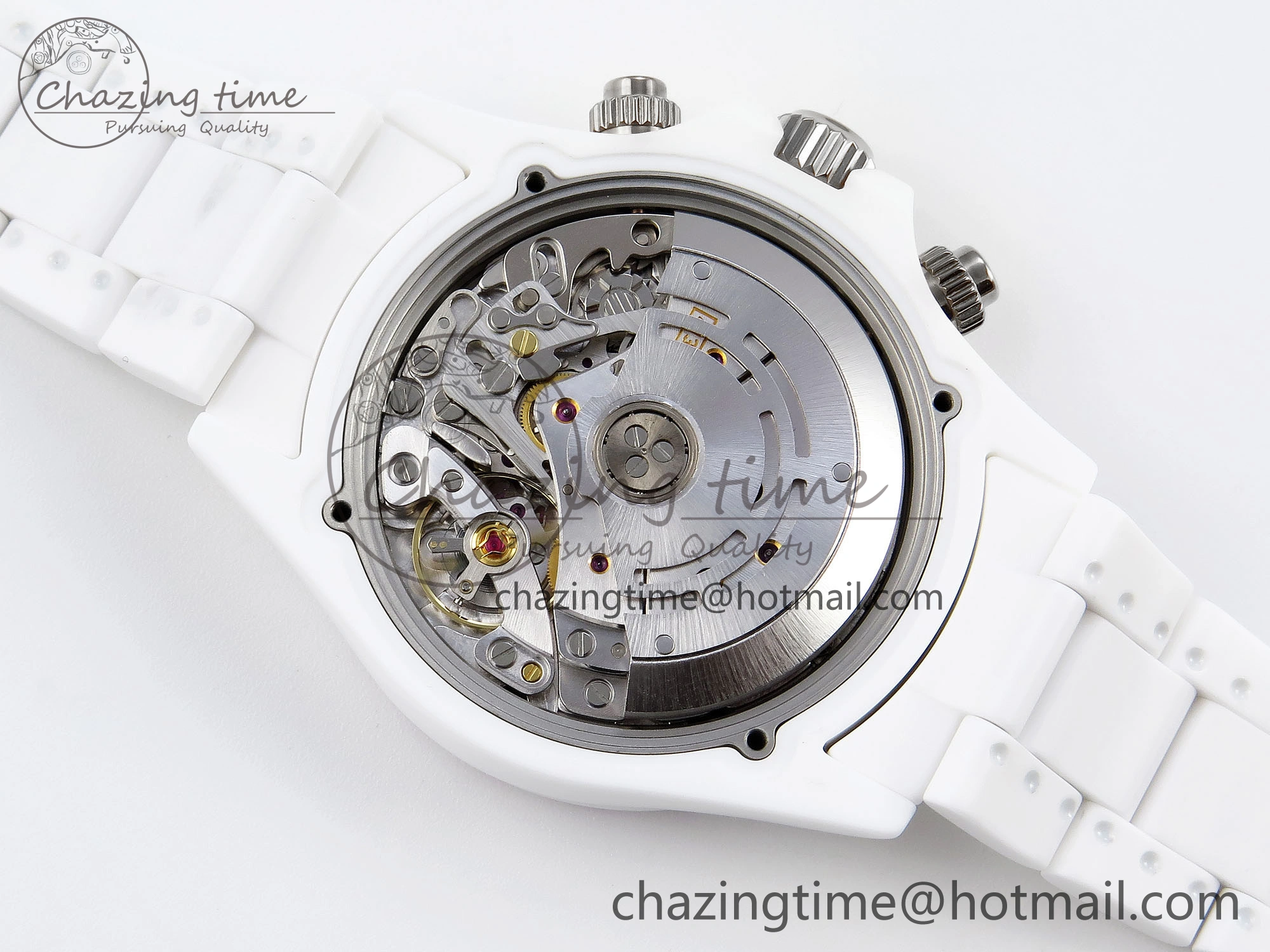 DAYTONA AET WHITE CERAMIC CASE AND BRACELET TIFFANY BLUE DIAL NOOB BEST EDITION SA ZeroBulk 1802