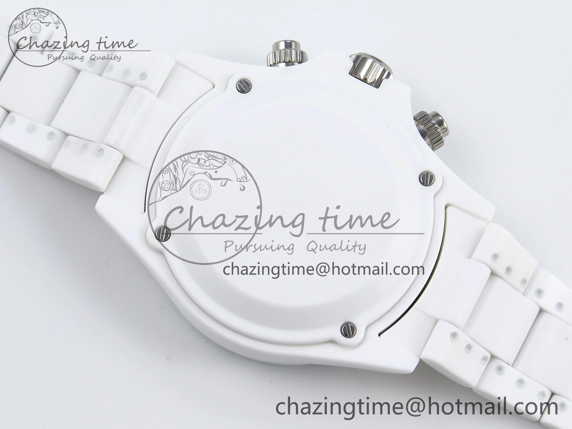 DAYTONA AET WHITE CERAMIC CASE AND BRACELET TIFFANY BLUE DIAL NOOB BEST EDITION SA ZeroBulk 1802