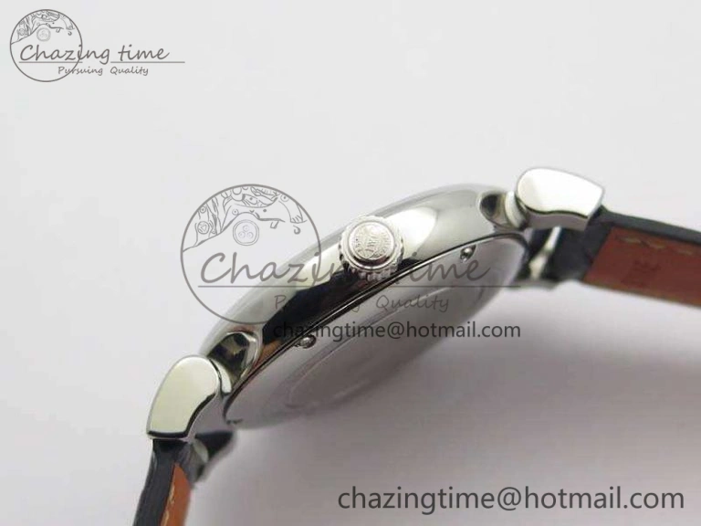 Affordable Da Vinci IW356601 SS MKF 1:1 Best Edition Blue Dial On Black Leather Strap A 7233