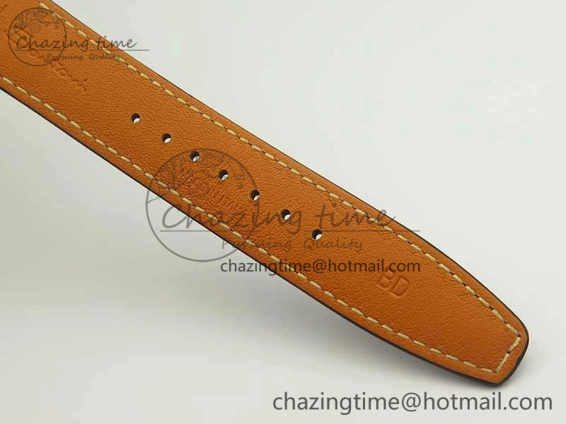 GoodFit Da Vinci IW393402 SS ZF 1:1 Best Edition Blue Dial On Black Leather Strap A 7211