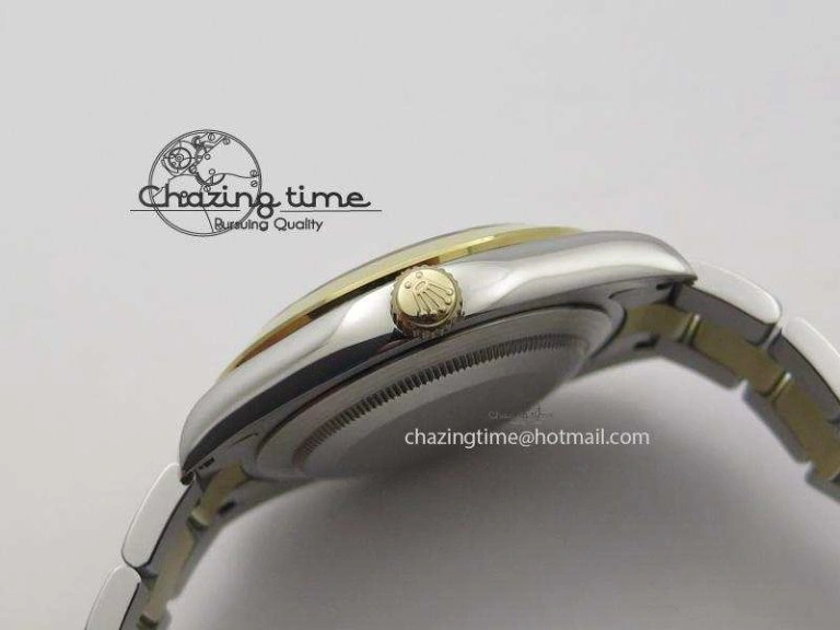 WellDesigned DateJust 116203 BP-Maker Best Edition SS YG Black Dial Diamond On Oyster Bracelet 36MM A 3978
