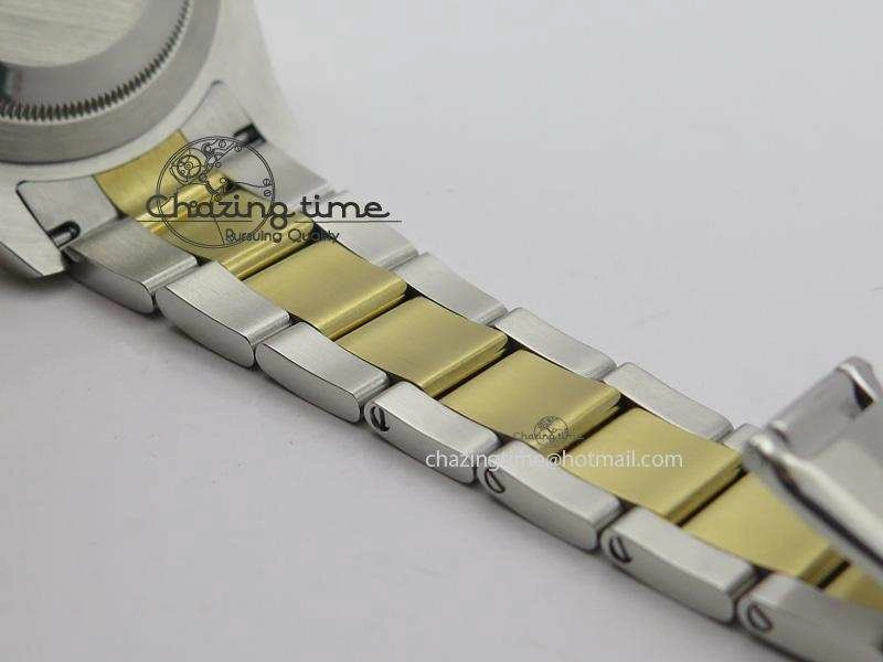 WellDesigned DateJust 116203 BP-Maker Best Edition SS YG Black Dial Diamond On Oyster Bracelet 36MM A 3978