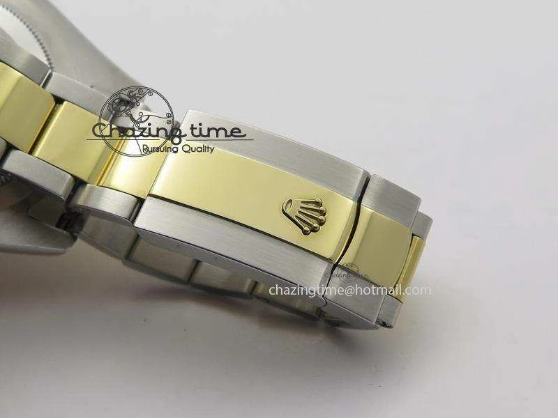 WellDesigned DateJust 116203 BP-Maker Best Edition SS YG Black Dial Diamond On Oyster Bracelet 36MM A 3978