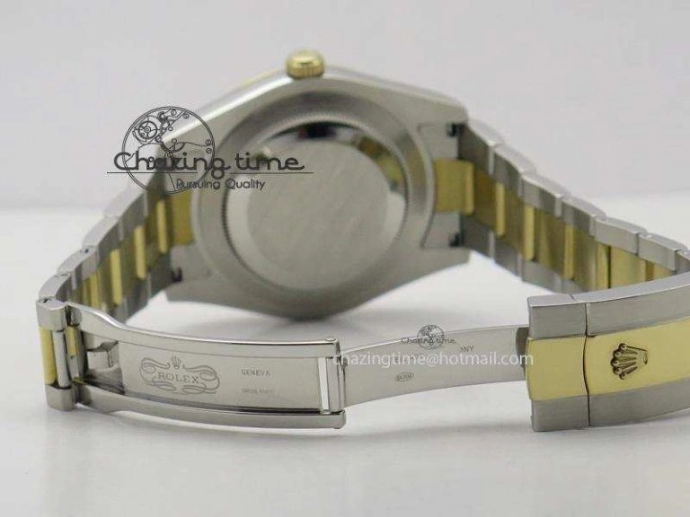 WellDesigned DateJust 116203 BP-Maker Best Edition SS YG Black Dial Diamond On Oyster Bracelet 36MM A 3978