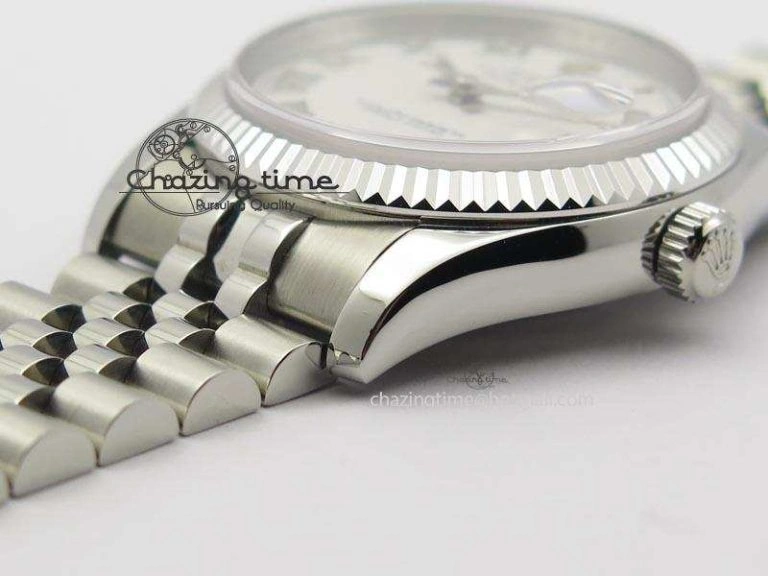 DateJust 116234 BP Best Edition SS Sliver Dial Roman Markers On SS Bracelet A2824 V Durable 3941
