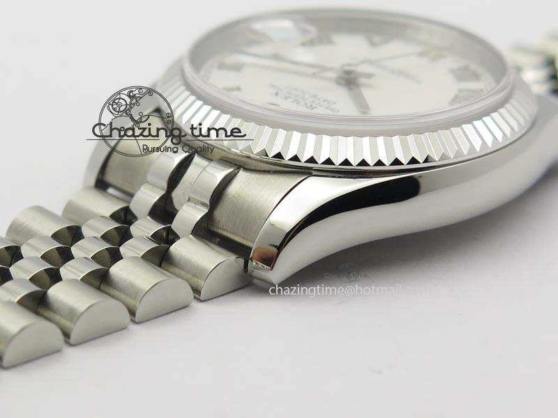 DateJust 116234 BP Best Edition SS Sliver Dial Roman Markers On SS Bracelet A2824 V Durable 3941