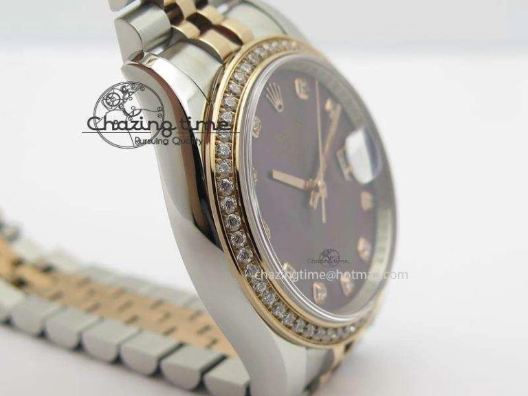 DateJust 116234 BP Best Edition SS RG Gray MOP Dial On SS Bracelet A2824 V Classic 3936
