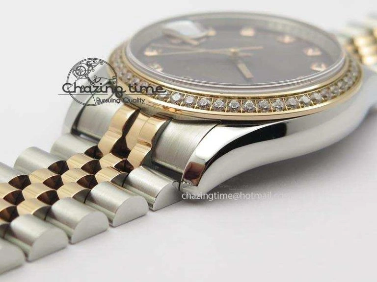 DateJust 116234 BP Best Edition SS RG Gray MOP Dial On SS Bracelet A2824 V Classic 3936