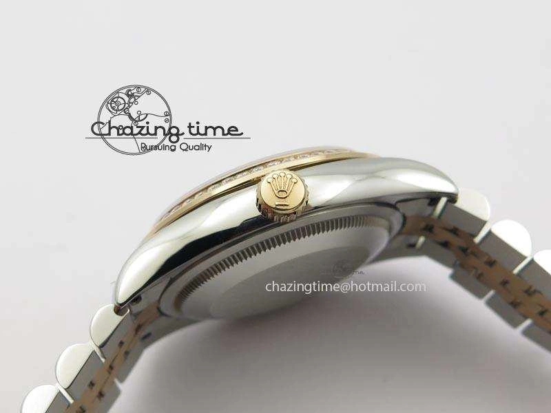DateJust 116234 BP Best Edition SS RG Gray MOP Dial On SS Bracelet A2824 V Classic 3936