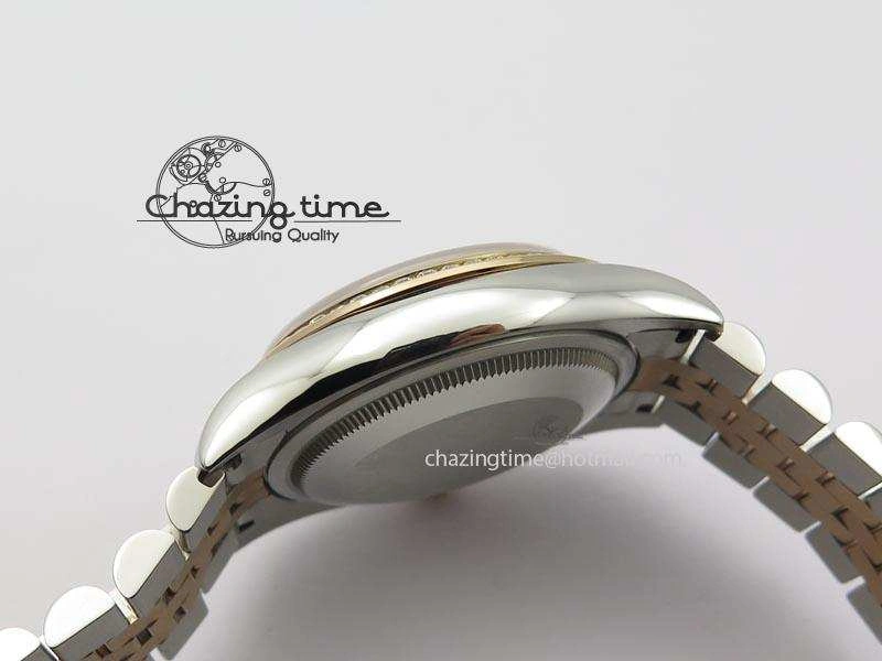 DateJust 116234 BP Best Edition SS RG Gray MOP Dial On SS Bracelet A2824 V Classic 3936