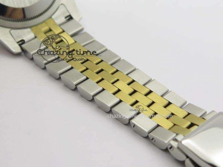 Refined DateJust 116234 BP Best Edition SS YG Gold Dial Diamond Markers On SS Bracelet A2824 V 3940