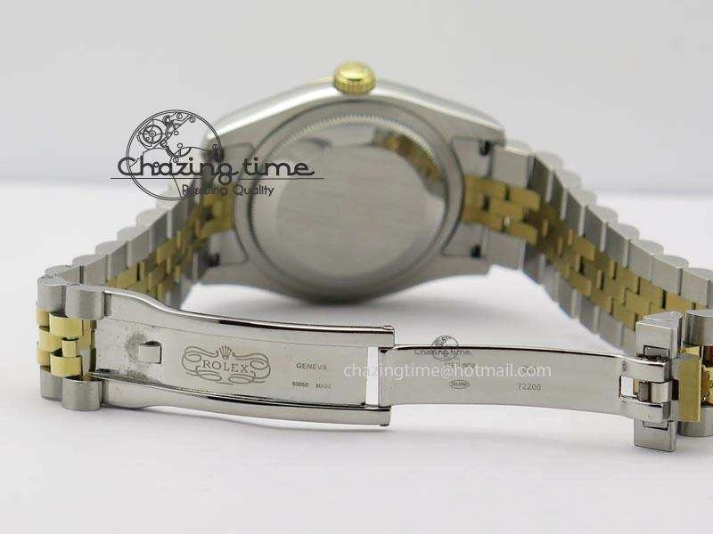 Refined DateJust 116234 BP Best Edition SS YG Gold Dial Diamond Markers On SS Bracelet A2824 V 3940