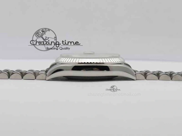 Effortless DateJust 116234 SS BP Best Edition Gray Dial Diam Markers On SS Bracelet SA 3742