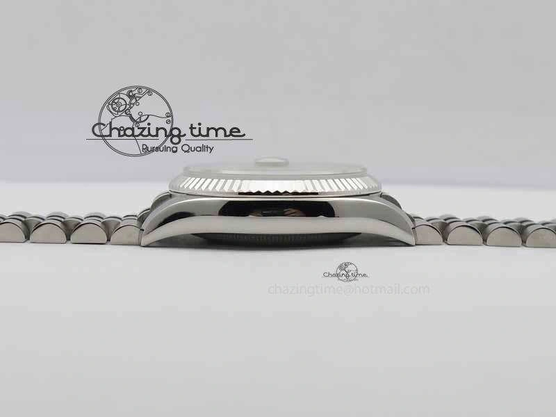 Effortless DateJust 116234 SS BP Best Edition Gray Dial Diam Markers On SS Bracelet SA 3742