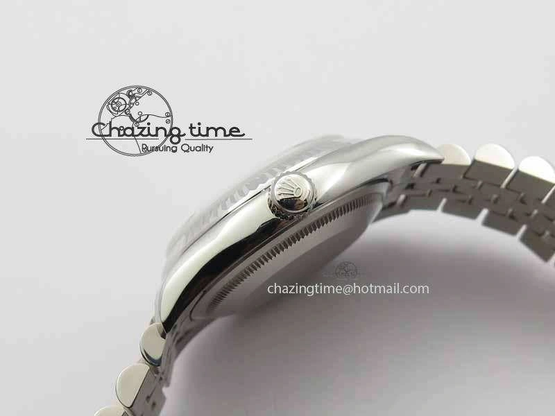 Effortless DateJust 116234 SS BP Best Edition Gray Dial Diam Markers On SS Bracelet SA 3742
