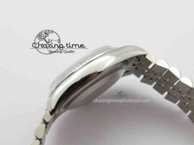 Effortless DateJust 116234 SS BP Best Edition Gray Dial Diam Markers On SS Bracelet SA 3742