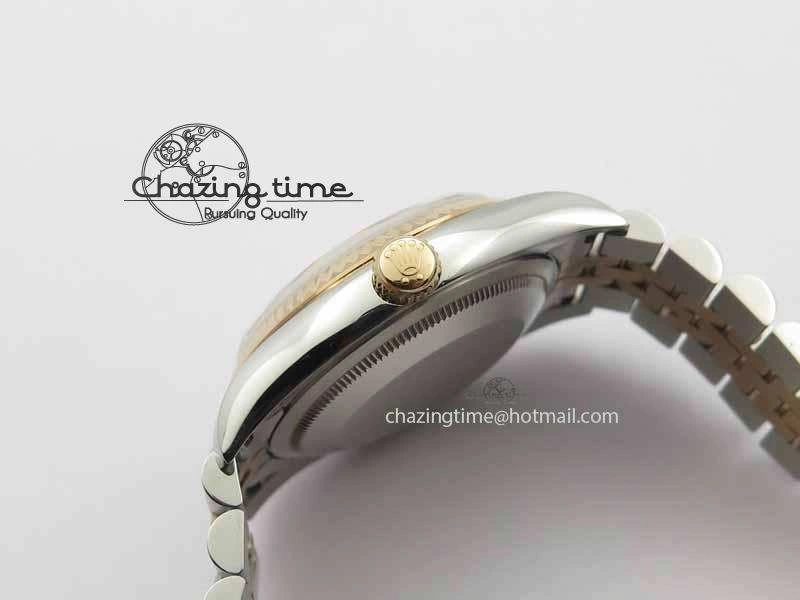 DateJust 116234 SS RG BP Best Edition Gray Dial Diam Markers On SS RG Bracelet SA EasyMatch 3747