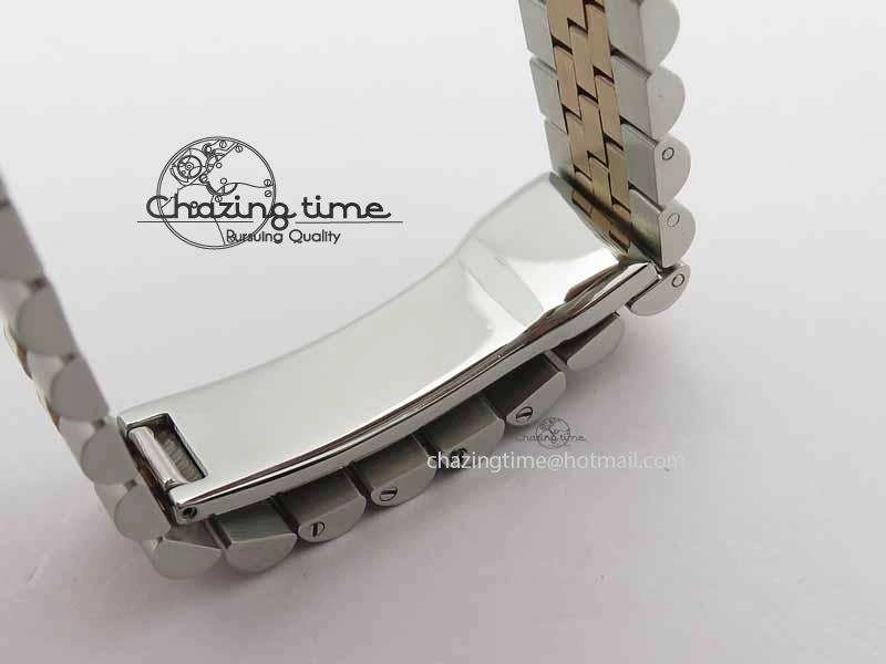DateJust 116234 SS RG BP Best Edition Gray Dial Diam Markers On SS RG Bracelet SA EasyMatch 3747
