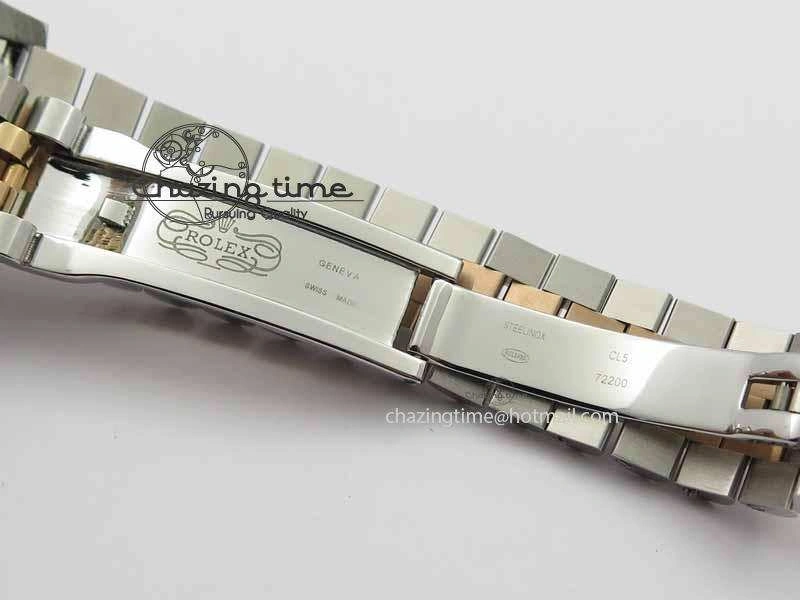 DateJust 116234 SS RG BP Best Edition Gray Dial Diam Markers On SS RG Bracelet SA EasyMatch 3747