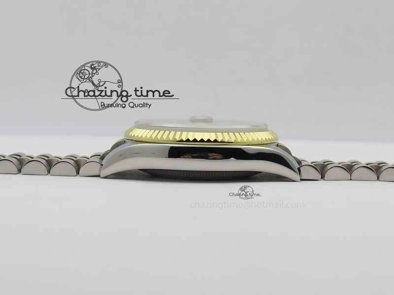 FreshLook DateJust 116234 SS YG BP Best Edition Blue Dial Diam Markers On SS YG Bracelet SA 3744