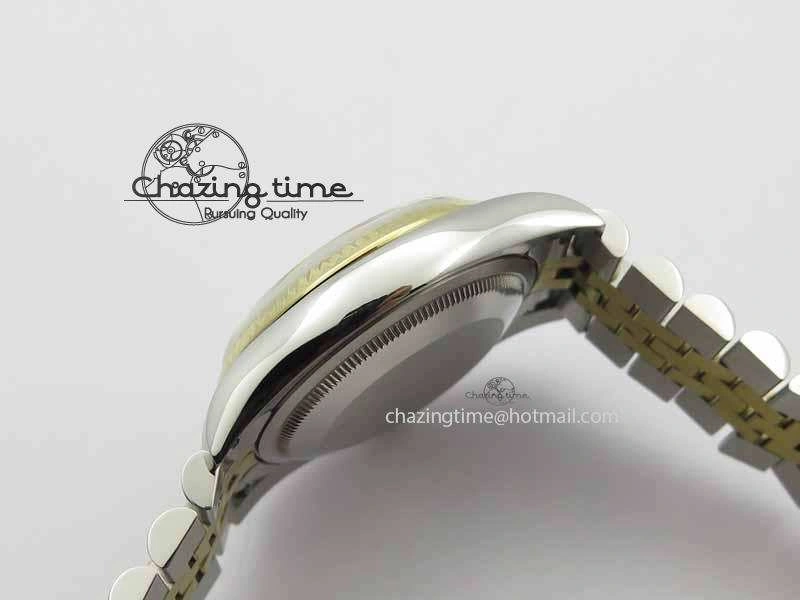 FreshLook DateJust 116234 SS YG BP Best Edition Blue Dial Diam Markers On SS YG Bracelet SA 3744