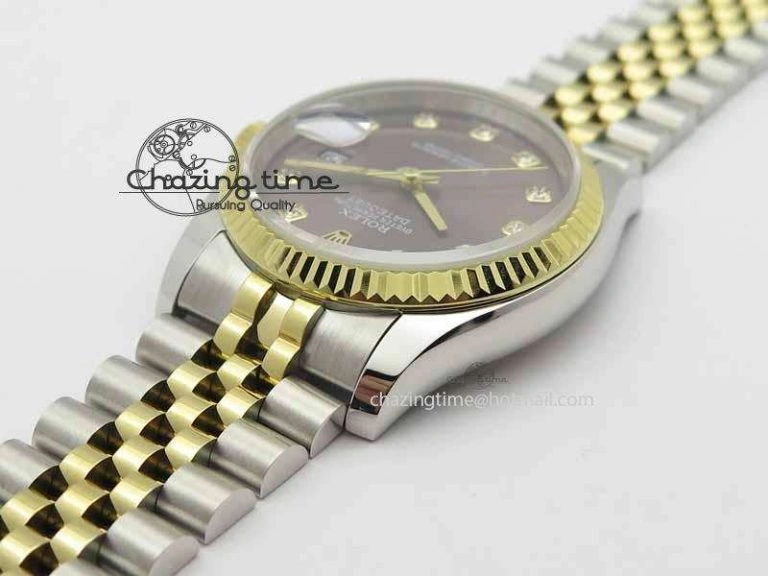 Sustainable DateJust 116234 SS YG BP Best Edition Gray Dial Diam Markers On SS YG Bracelet SA 3745