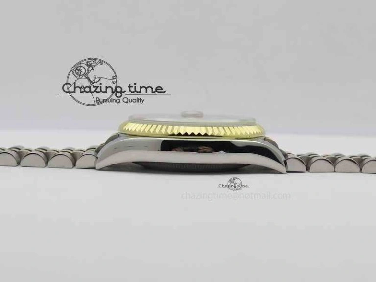 Sustainable DateJust 116234 SS YG BP Best Edition Gray Dial Diam Markers On SS YG Bracelet SA 3745