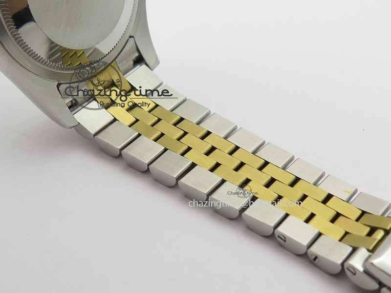 Sustainable DateJust 116234 SS YG BP Best Edition Gray Dial Diam Markers On SS YG Bracelet SA 3745