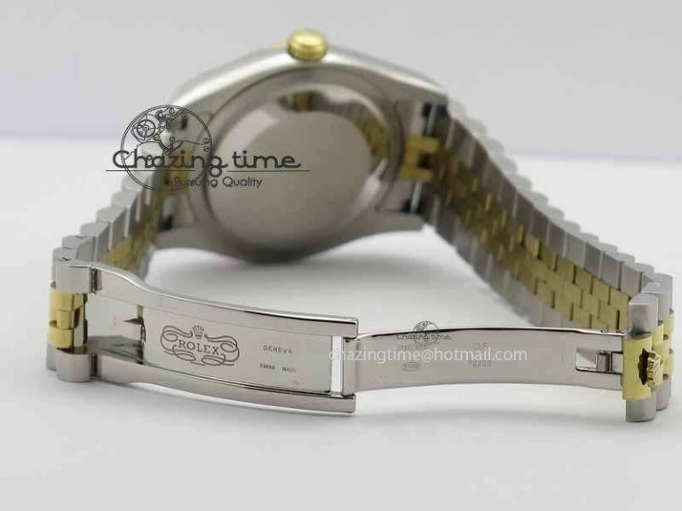 Sustainable DateJust 116234 SS YG BP Best Edition Gray Dial Diam Markers On SS YG Bracelet SA 3745