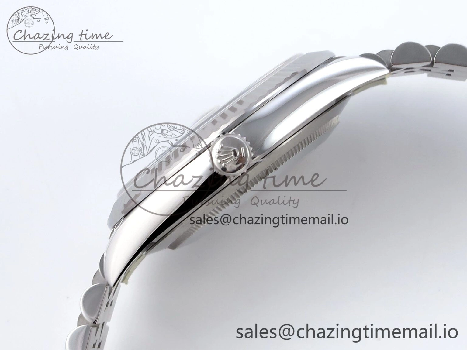 Stylish DateJust 126334 41mm Clean 1:1 Best Edition 904L Steel Gray Stick Dial on Jubilee Bracelet VR 895