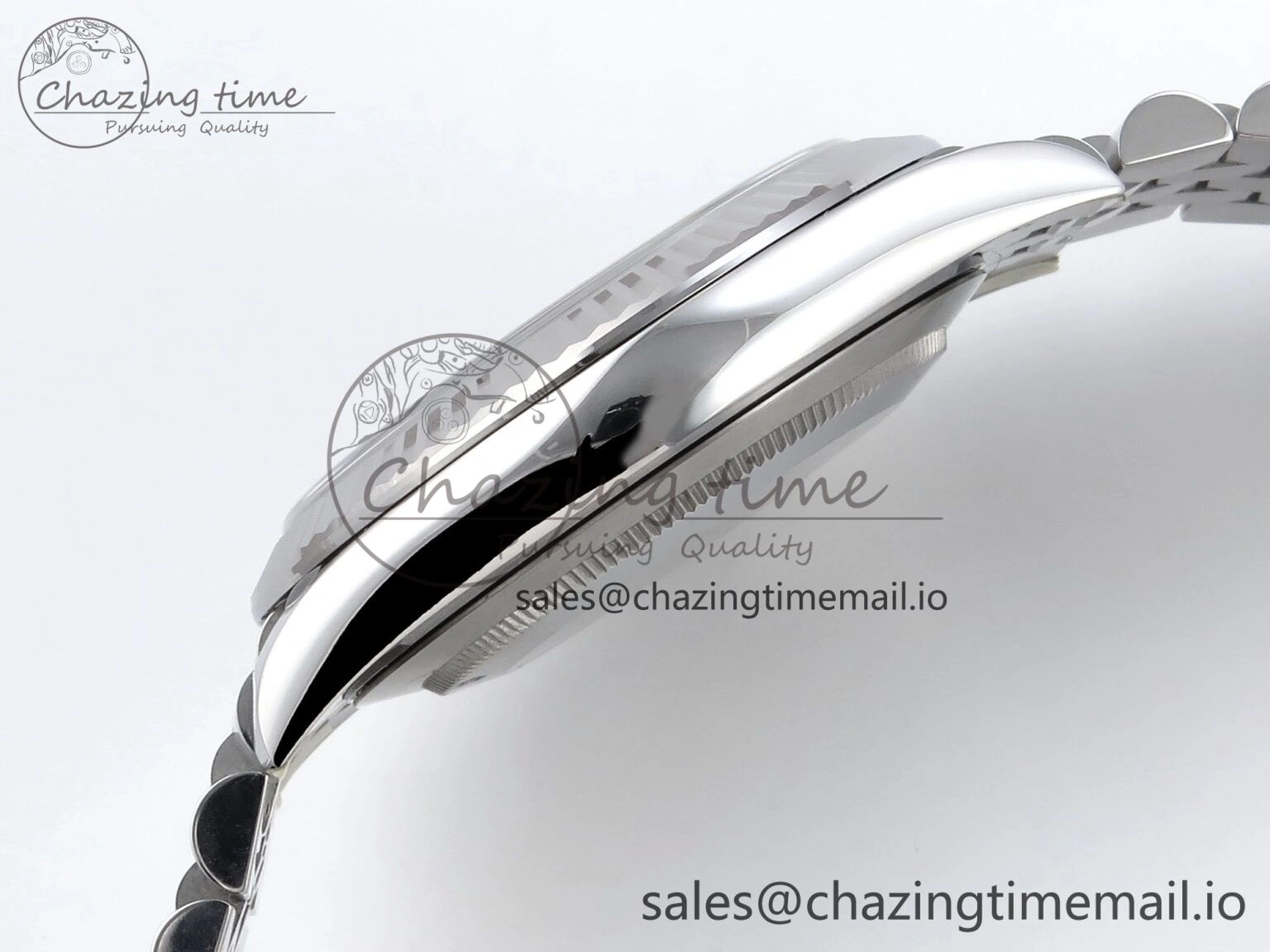 Stylish DateJust 126334 41mm Clean 1:1 Best Edition 904L Steel Gray Stick Dial on Jubilee Bracelet VR 895