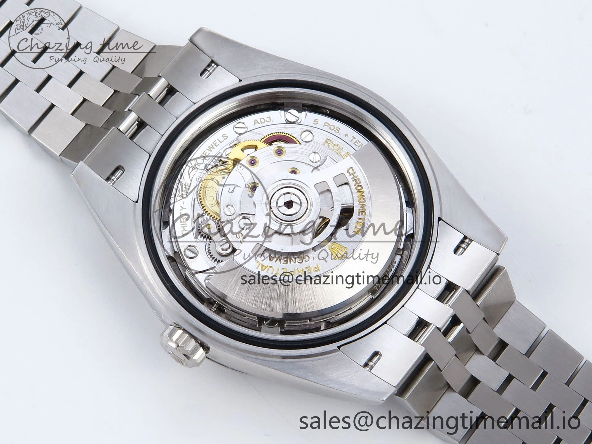 Stylish DateJust 126334 41mm Clean 1:1 Best Edition 904L Steel Gray Stick Dial on Jubilee Bracelet VR 895