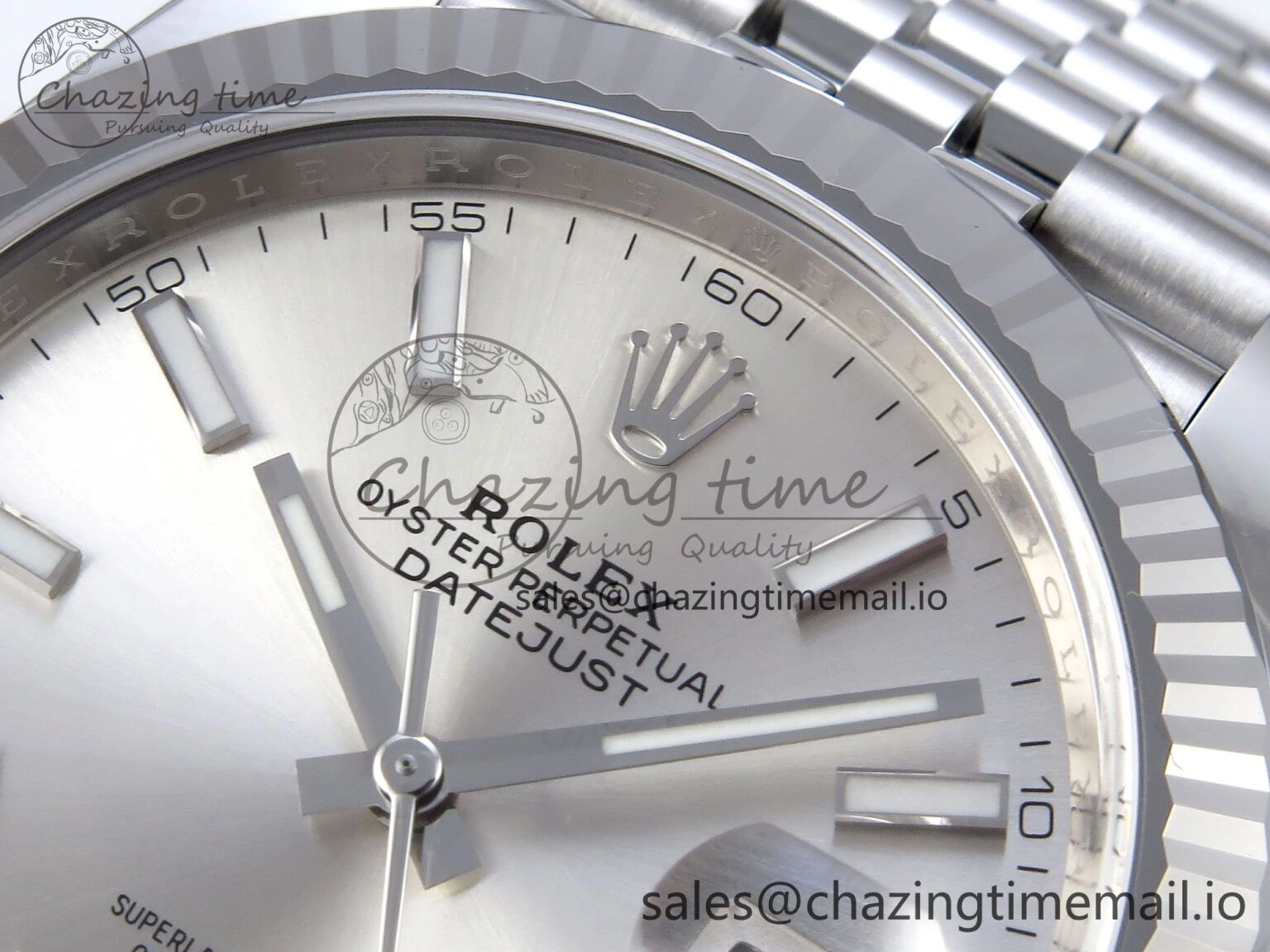 DateJust 126334 41mm Clean 1:1 Best Edition 904L Steel Silver Stick Dial on Jubilee Bracelet VR SunProtective 897