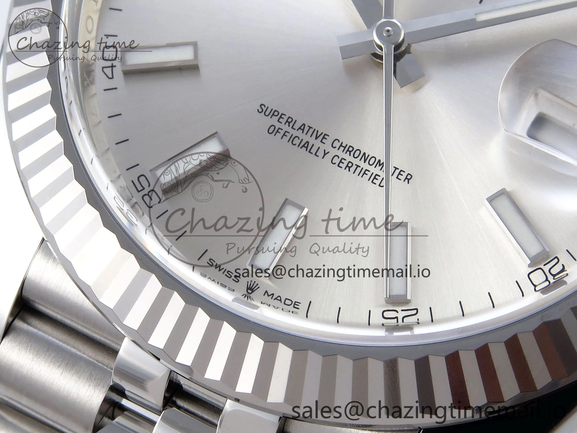 DateJust 126334 41mm Clean 1:1 Best Edition 904L Steel Silver Stick Dial on Jubilee Bracelet VR SunProtective 897