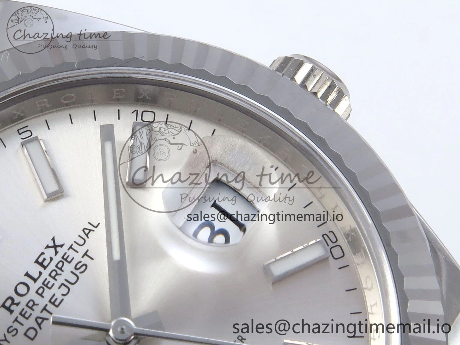 DateJust 126334 41mm Clean 1:1 Best Edition 904L Steel Silver Stick Dial on Jubilee Bracelet VR SunProtective 897