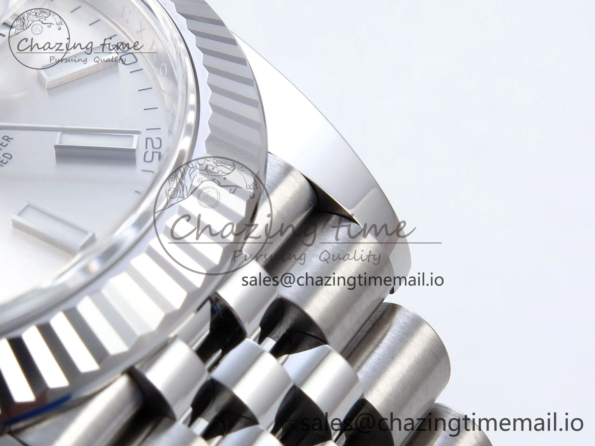 DateJust 126334 41mm Clean 1:1 Best Edition 904L Steel Silver Stick Dial on Jubilee Bracelet VR SunProtective 897