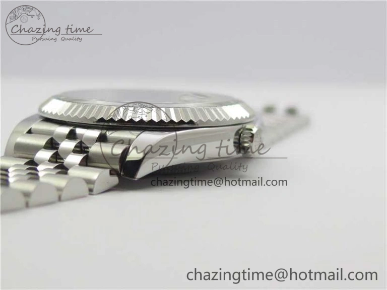 DateJust 126334 SS Noob 1:1 904L Best Edition Blue Dial Diamond on Jubilee Bracelet A Unisex 3155