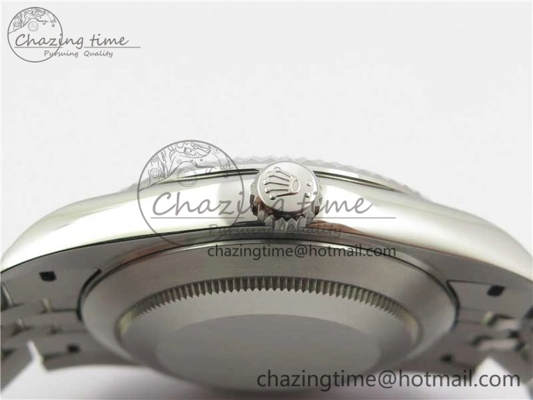 DateJust 126334 SS Noob 1:1 904L Best Edition Gray Dial Diamond on Jubilee Bracelet A Versatile 3156