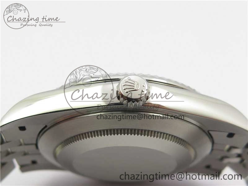 DateJust 126334 SS Noob 1:1 904L Best Edition Gray Dial Diamond on Jubilee Bracelet A Versatile 3156