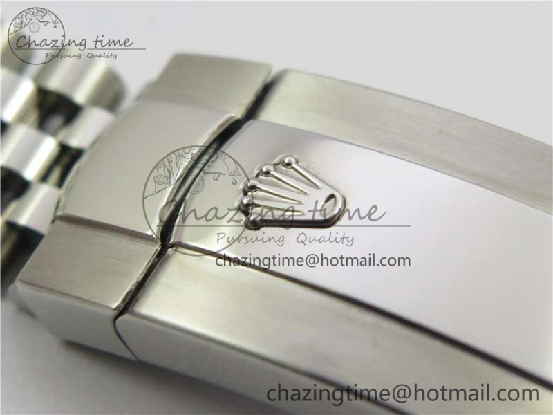 DateJust 126334 SS Noob 1:1 904L Best Edition Gray Dial Diamond on Jubilee Bracelet A Versatile 3156