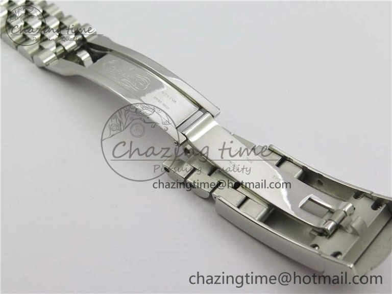DateJust 126334 SS Noob 1:1 904L Best Edition Gray Dial Diamond on Jubilee Bracelet A Versatile 3156