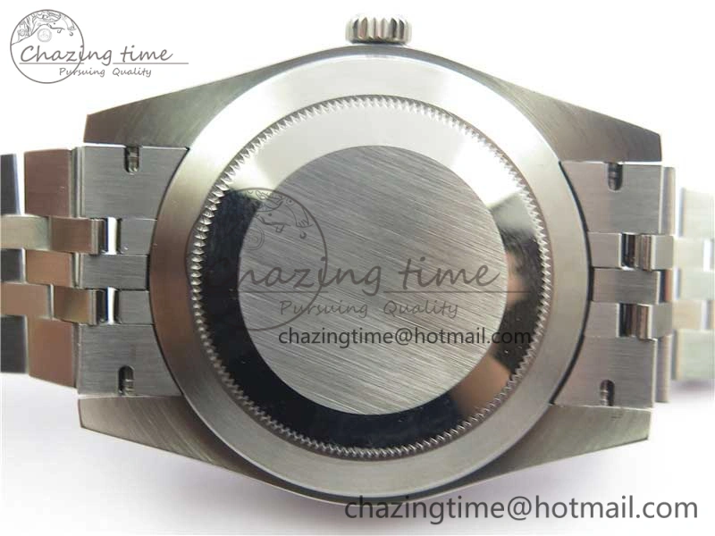 DateJust 126334 SS Noob 1:1 904L Best Edition Gray Dial Diamond on Jubilee Bracelet A Versatile 3156