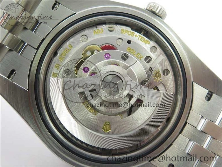 DateJust 126334 SS Noob 1:1 904L Best Edition Gray Dial Diamond on Jubilee Bracelet A Versatile 3156