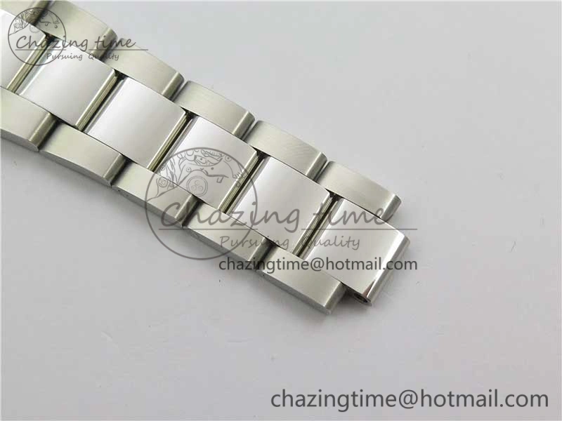 Effortless DateJust 126334 SS Noob 1:1 904L Best Edition Gray Dial Stick Markers on Oyster Bracelet A 3170