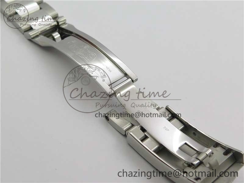 Effortless DateJust 126334 SS Noob 1:1 904L Best Edition Gray Dial Stick Markers on Oyster Bracelet A 3170