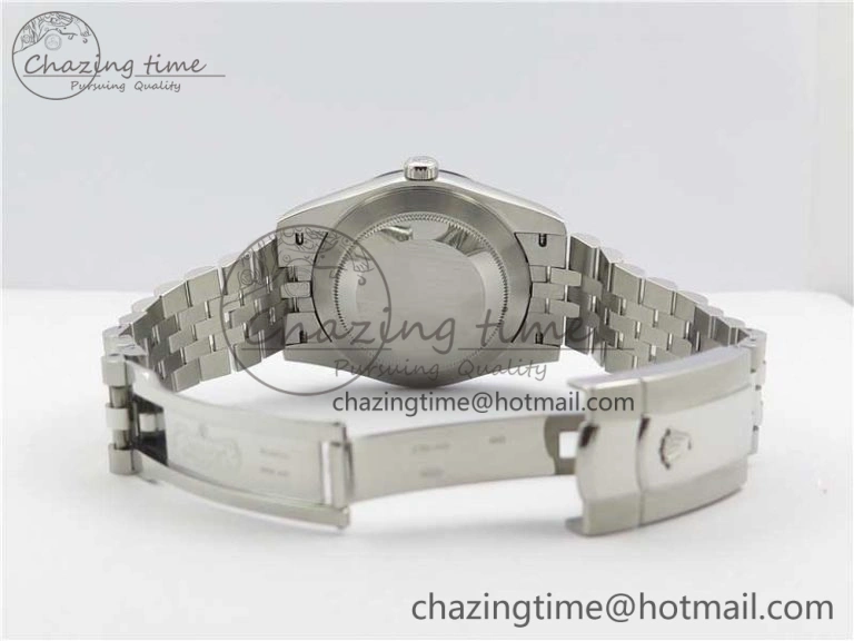 WrinkleFree DateJust 126334 SS Noob 1:1 904L Best Edition White Dial Roman Markers on Jubilee Bracelet A 3162