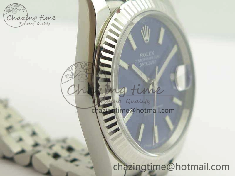 DateJust 126334 SS REF 1:1 Best Edition Blue Dial Stick Markers On New Version Jubilee Bracelet A Sleek 3478