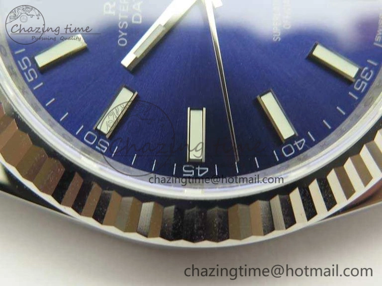 DateJust 126334 SS REF 1:1 Best Edition Blue Dial Stick Markers On New Version Jubilee Bracelet A Sleek 3478
